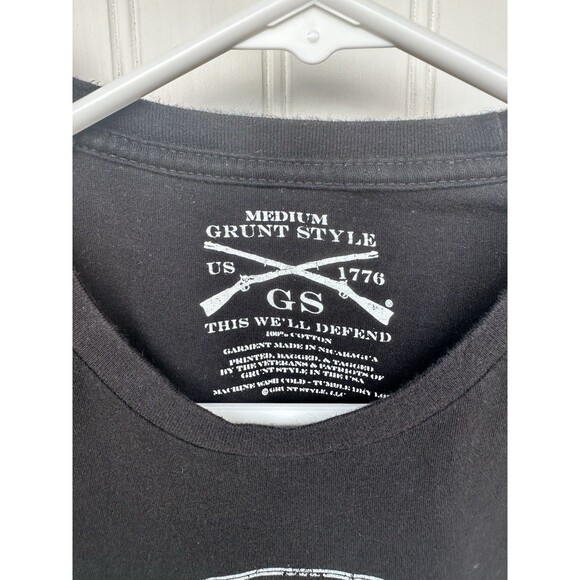 Grunt Style Women's Black, Medium T-Shirt, Whiskey Makes Me Frisky - Picture 2 of 3